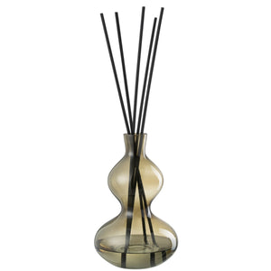 Encens huile parfumée J-Line en verre vert avec détails raffinés