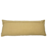 Coussin Cascais moutarde 80x30