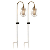 Set LED Solaire Spit Gitti - Piquets décoratifs en métal