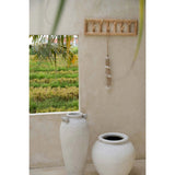 Le pompon long coquillage - Blanc