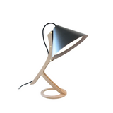 Lampe à poser SILENCE cuir revalorisé