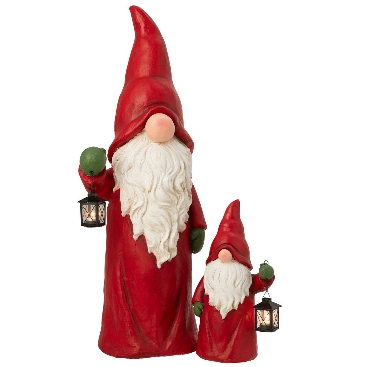 Détail de la figurine Gnome Lantern J-Line, mettant en avant le design