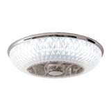 Plafond LED "Viento" avec ventilateur, en métal et en plastique, avec des LED intégrées, éclairage pour le salon ou le bureau