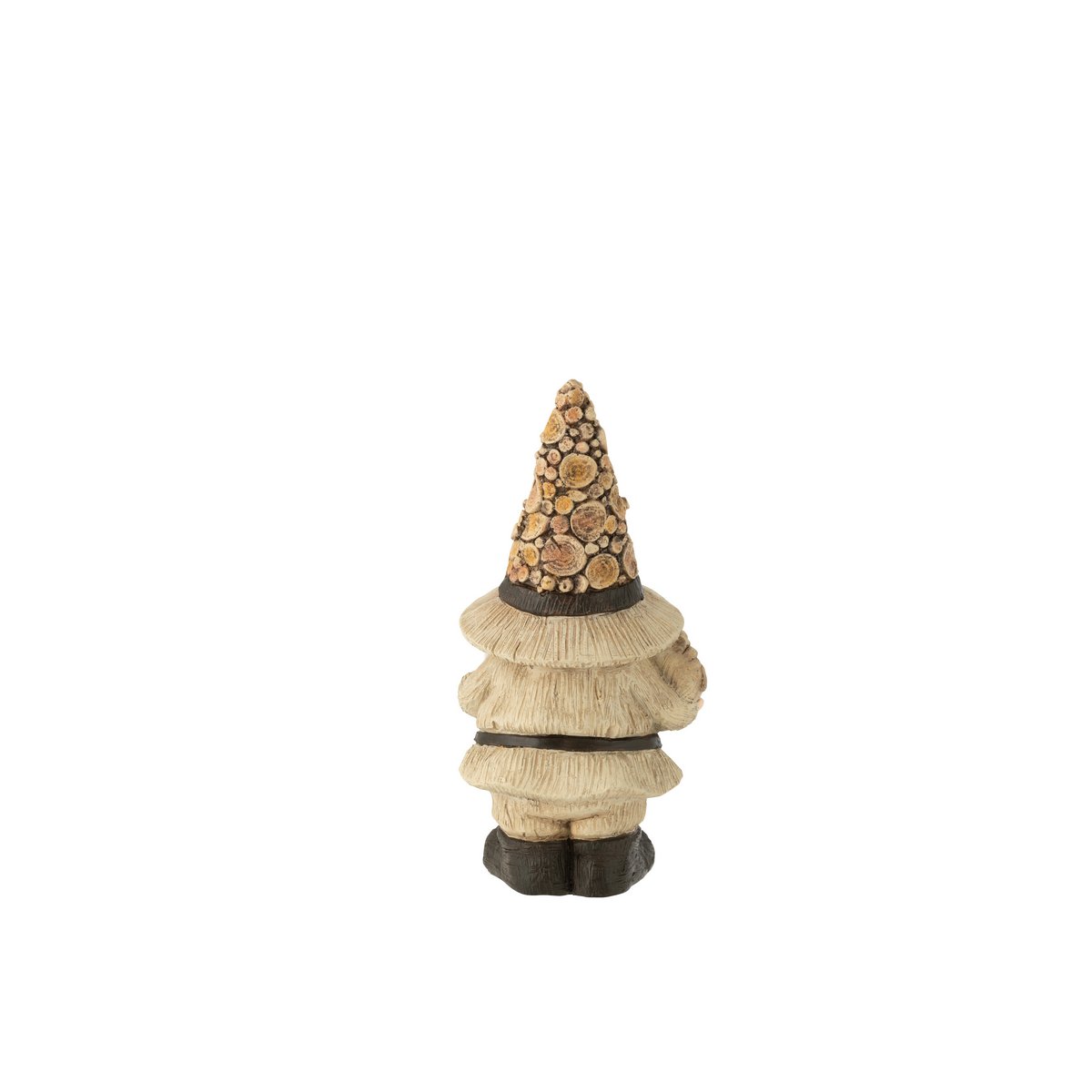 Figurine Gnome J-Line en bois et polyrésine, vue de face