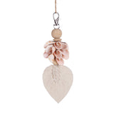 Le porte-clés Shiva Shell - Rose Blanc