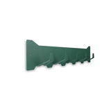 Gorillz Triangle Five - Porte-manteau mural - Industriel - Porte-manteau - 5 crochets - Vert