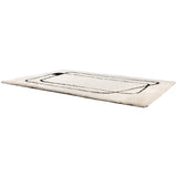 Tapis Azara Neige 200 x 290 x 3 cm