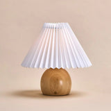 Lampe rechargeable Nathalie marron clair