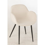 Chaise J-Line en blanc, accent sur le design