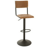 Chaise de bar J-Line avec un éclairage chaleureux