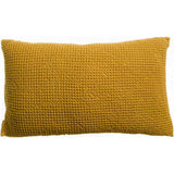Coussin recyclé Maia Safran 30 x 50