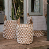 Panier à linge | Panier à plantes | Panier de Rangement KUBU en Fibre de Bananier (3 tailles)