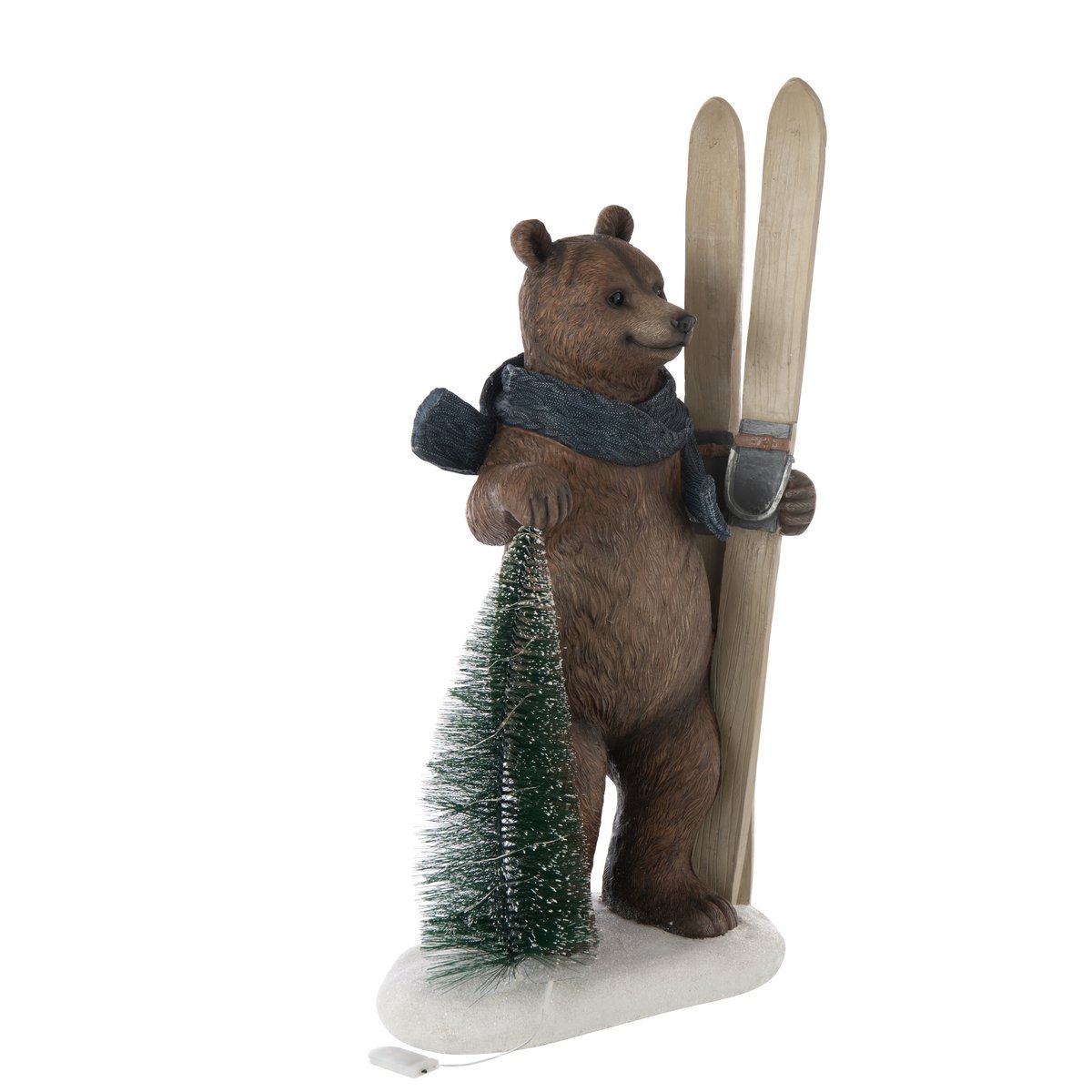 Figurine J-Line Beer Boom sur une table, ambiance festive