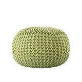 Pouf Premium Ø45 cm Seat tabouret à tricot Pouf à l'intérieur de la terrasse Pool Garden Sustainable