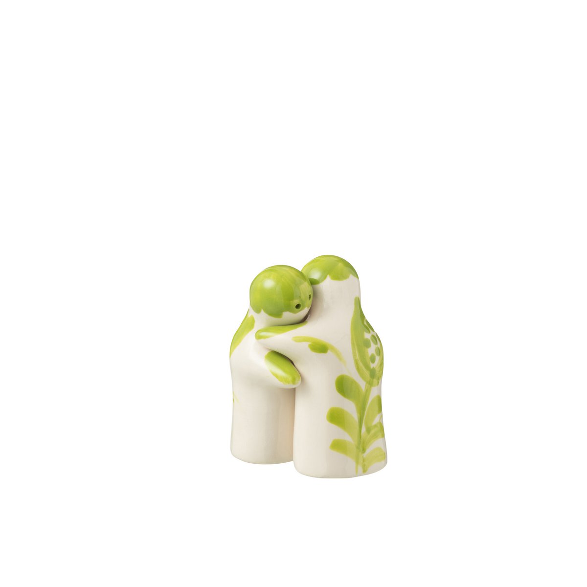 Salière-Poivrière Stellings Grenade J-Line avec fond décoratif