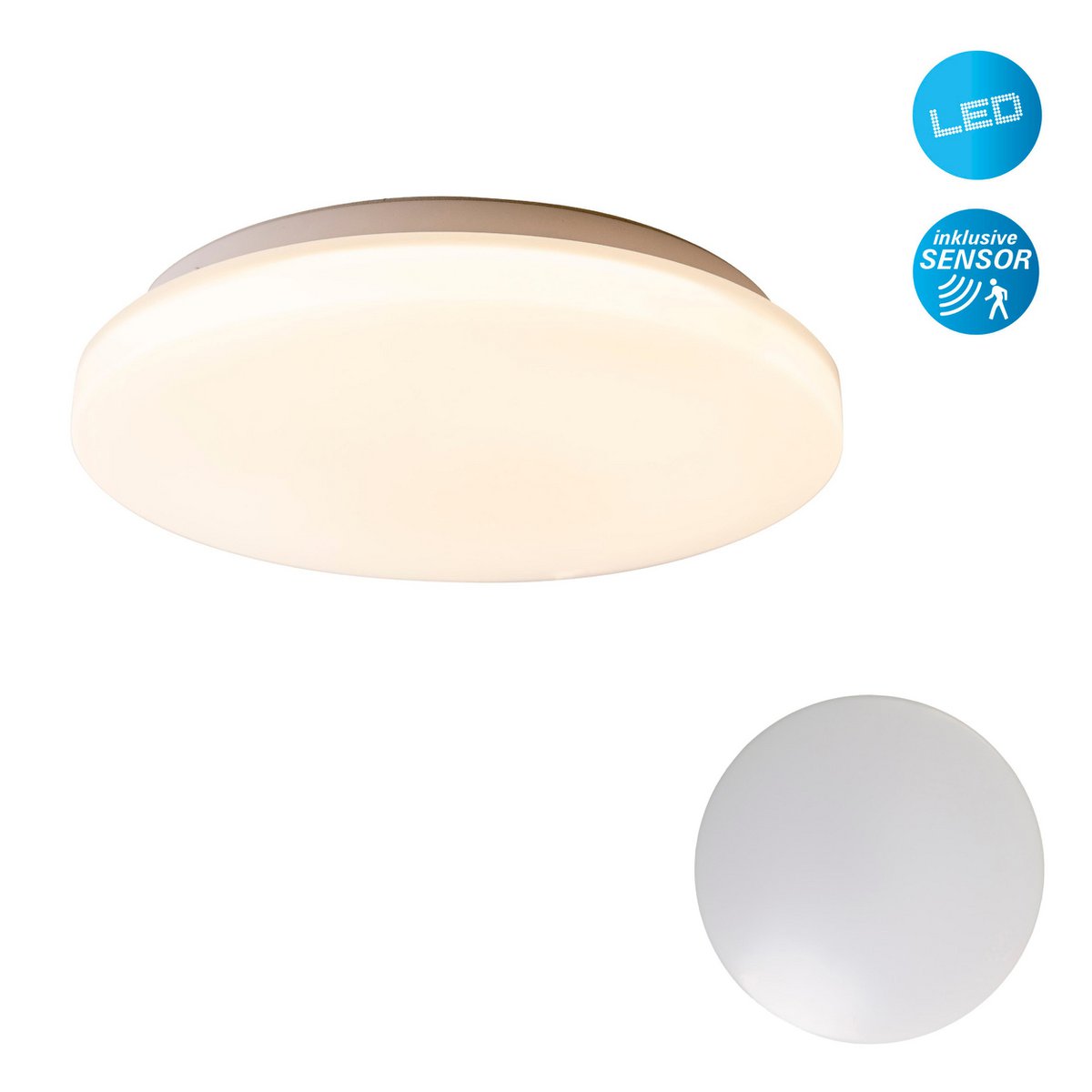 Plafond LED "Fontana" avec détecteur de mouvement