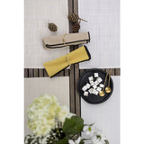 Set de table Canna Neige/or 33 x 45