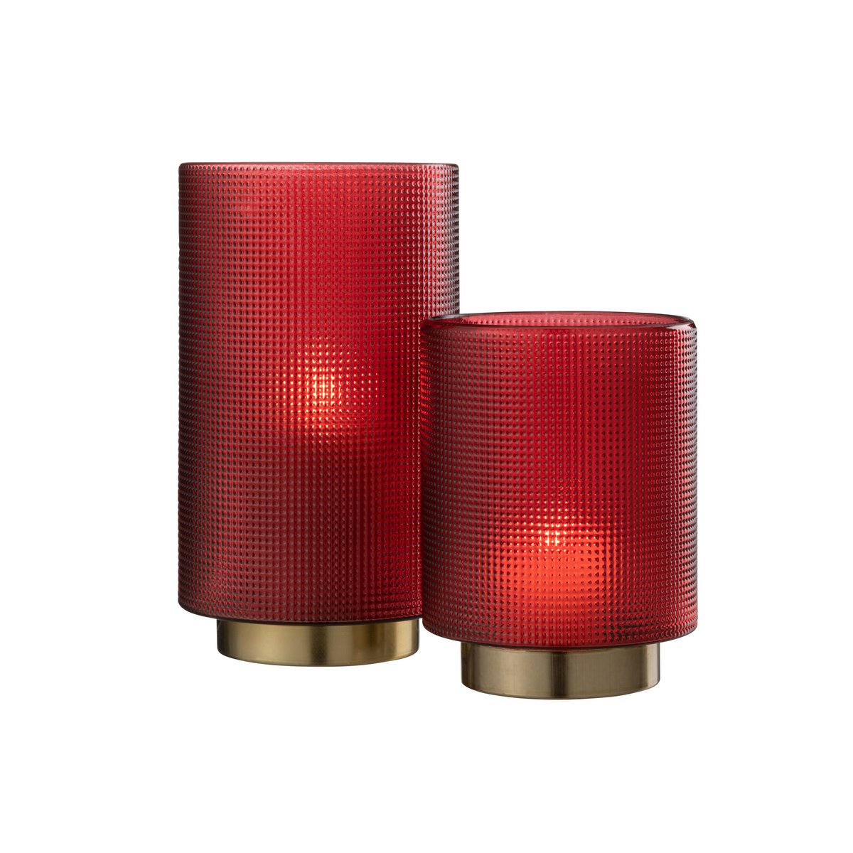 Lanterne J-Line illuminant un jardin en soirée