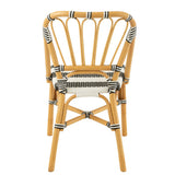 Chaise J-Line Live - rotin/plastique - naturel/noir
