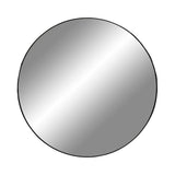 Miroir Jersey - Aspect Laiton, Acier, Ø40cm