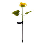 Lot de 2 piquets solaires "Tournesols" h : 78,5cm
