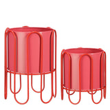 Ensemble de support pour plantes Dione Rose