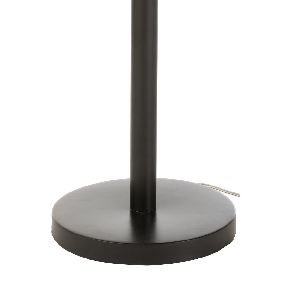 Vue latérale de la lampe J-Line Leaf sur une table.