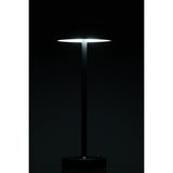 Détail de la base de la lampe J-Line Noé en métal noir