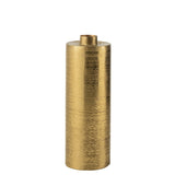 Vase J-Line rond - métal - or - grand - 60 cm de haut