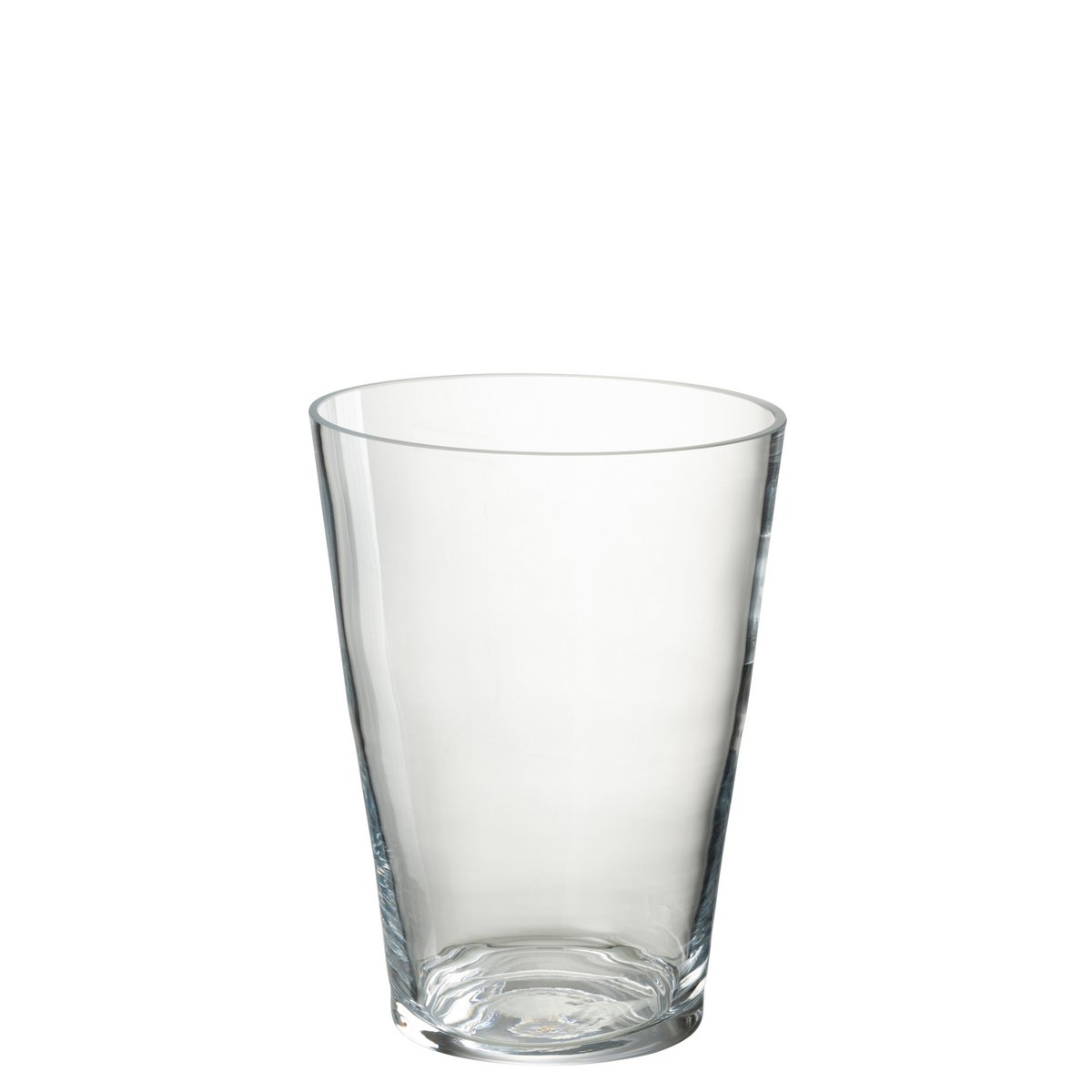 Lanterne conique J-Line en verre transparent, design moderne et élégant