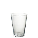 Lanterne conique J-Line en verre transparent, design moderne et élégant