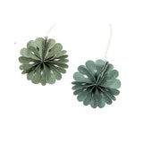 Décoration Rosace XS vieux bleu set/2