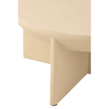 Table basse J-Line Halfy avec accessoires de décoration