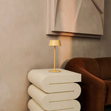 Lampe de table rechargeable Hugo Ambre Jaune