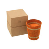 Panier à bougies parfumées J-Line - Vanilla Escape - orange - grand - 75 h