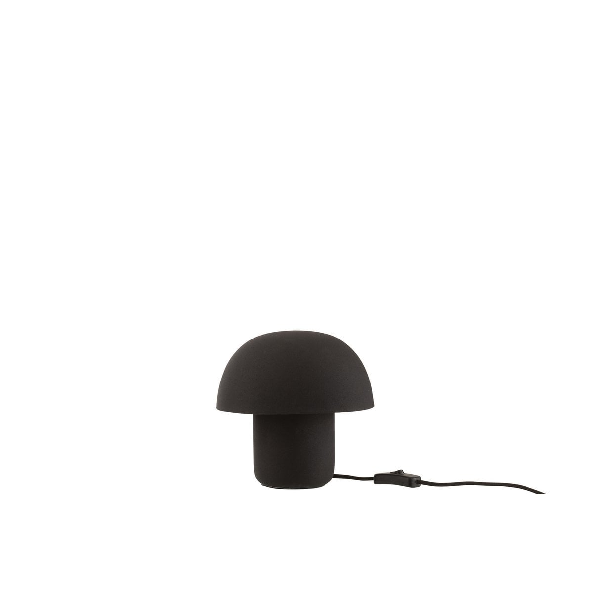 Lampe de table J-Line en métal noir, éclairage ambiance cosy