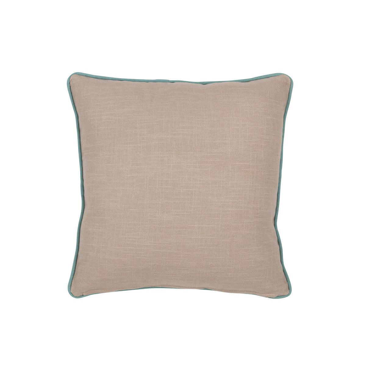 Coussin Elephant J-Line en coton gris et bleu, vue avant