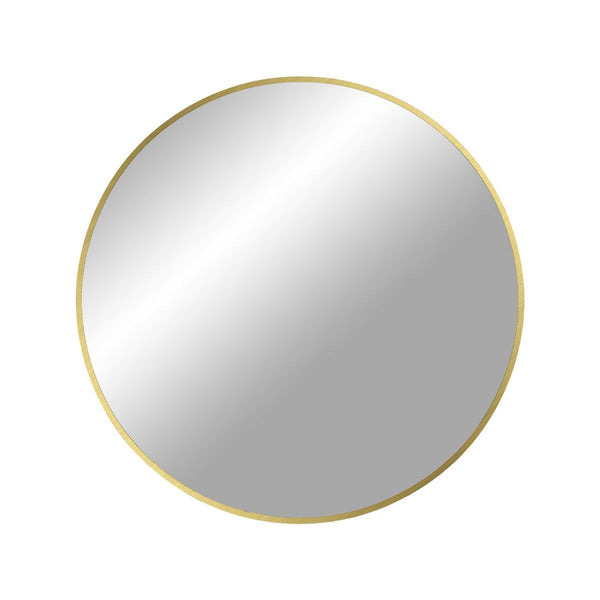 Miroir Madrid avec cadre en laiton, vue de face