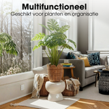 Set de paniers de rangement Eleta Marron clair