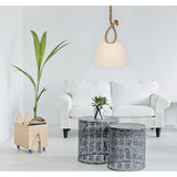 La "corde" de la lampe pendentielle