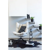 Texture en faux cuir du tapis J-Line