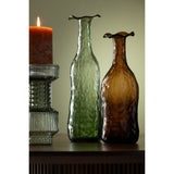 Vase J-Line Openbrae avec des fleurs colorées