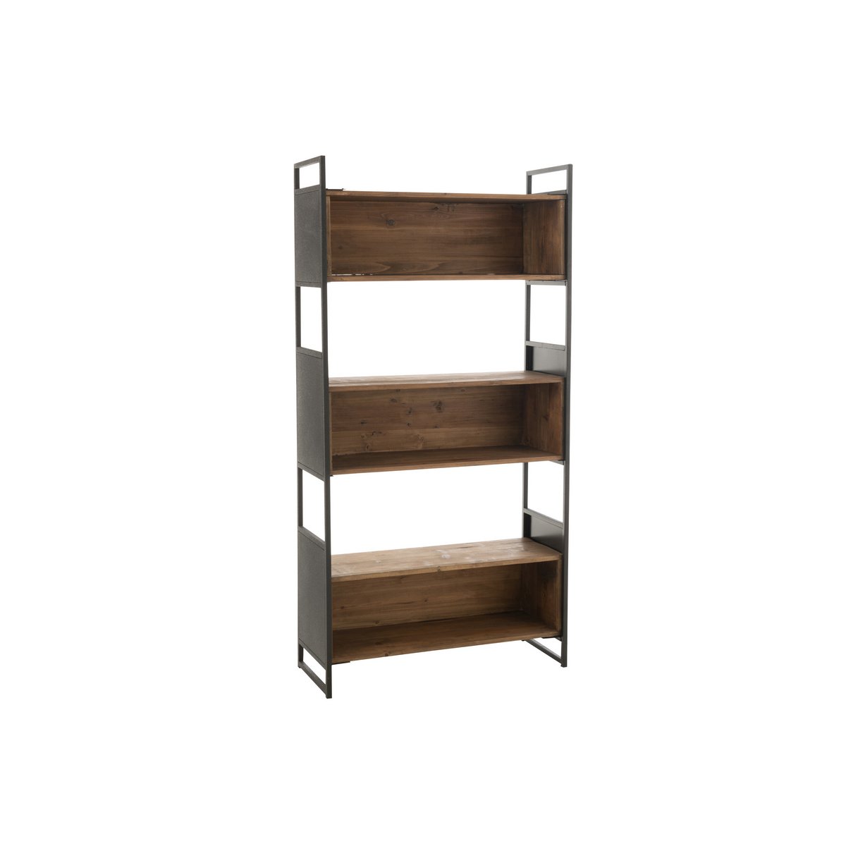 Étagère J-Line en bois recyclé, vue en hauteur