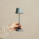 De Pijp Mini Mouse Lampe de table rechargeable grise