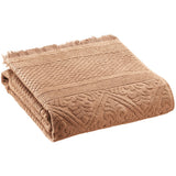 Drap de douche Zoé Noisette 70 x 140