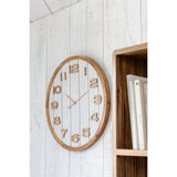 Horloge murale J-Line contreplaqué/MDF grande