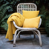 Coussin recyclé Maia Navy 45 x 45
