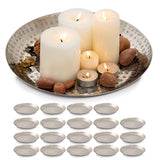 Plateau décoratif plateau de décoration de métal 20 parties Ø 28 cm rond rond ou plateau décoratif plateau de service ke