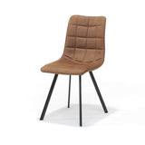 Cora Chair - Bull Microleder Camel% 2309