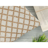 Coussin décoratif 40x40cm Set de 12 pièces 2 x 6 Coussin de canapé en PU Coussin décoratif en coton et jute naturel